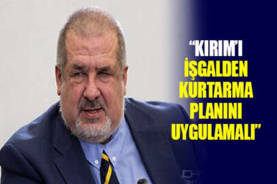 Çubarov: Uzmanlar, Kırım’ı işgalden kurtarma planını geliştirmeli ve devlet liderleri bunu uygulamalıdır