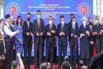 Türkiye'nin Yeni Pazar Başkonsolosluğu resmi törenle açıldı