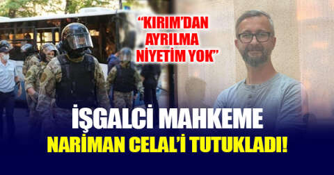 İşgalci mahkeme, KTMM Başkan Yardımcısı Nariman Celal'i tutukladı