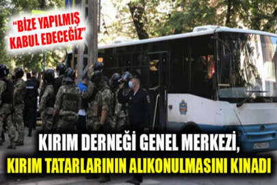 Kırım Derneği Genel Merkezi, Kırım Tatarlarına yapılan baskıyı kınadı