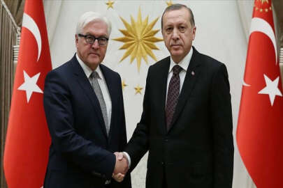 Cumhurbaşkanı Erdoğan, Almanya Cumhurbaşkanı Steinmeier ile görüştü