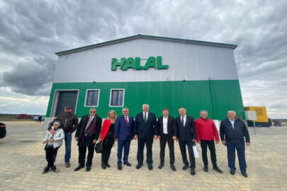 TURKSİD üyesi işadamı, Ukrayna'nın Rivni bölgesinde Halal isminde mezbaha açtı