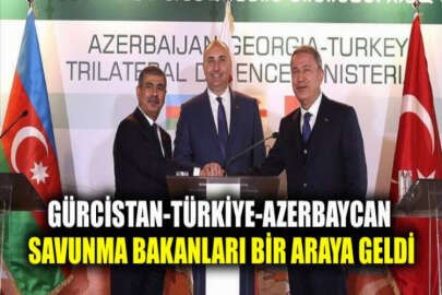 Gürcistan-Türkiye-Azerbaycan Savunma Bakanları Toplantısı gerçekleştirildi