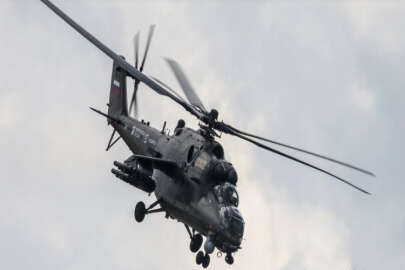 İşgalciler taarruz helikopterleriyle Kırım'da tatbikat yaptı