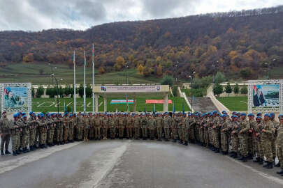 Azerbaycan ordusundan Laçın'da askeri tatbikat