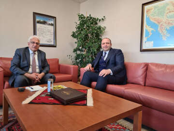 Rüstem Umerov, TİKA Başkanlığını ziyaret etti