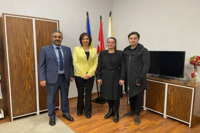 Ahtem Seytablayev ve Anife Kurtseitova'dan TİKA Ukrayna Program Koordinatörlüğüne ziyaret