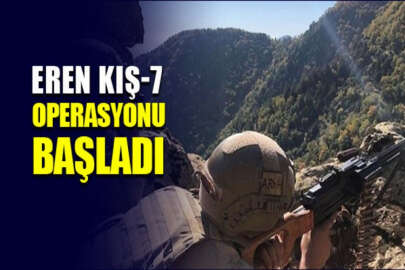 Bitlis'te Eren Kış-7 operasyonu başladı