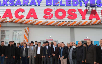 Aksaray'da Hamidiye Alaca Sosyal Tesisi açıldı