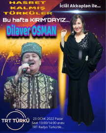 TRT Türkü'de Dilaver Osmanov’dan Kırım yırları çınlayacak