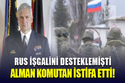 Rus işgalindeki Kırım hakkında skandal sözleri tepki çeken Alman Koramiral istifa etti!
