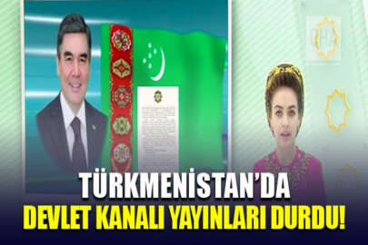 Türkmenistan, devlet televizyon kanalları geçici olarak yayına ara verdi