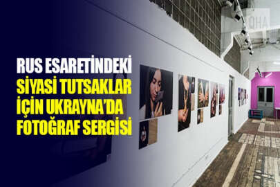 Kıyiv'de Kremlin esirlerine ithaf edilen sergi açıldı