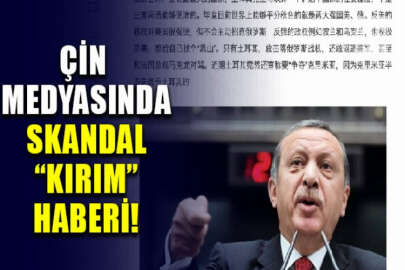 Çin basını: Erdoğan, Kırım'ı Türkiye'ye bağlamak istiyor