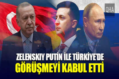 Ukrayna Cumhurbaşkanı Zelenskıy, Putin ile Türkiye’de görüşmeyi kabul etti