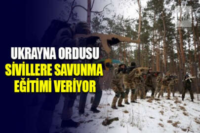 Ukrayna ordusu, savaş durumuna karşı sivilleri eğitiyor
