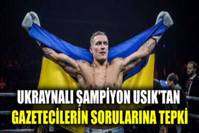 Ağır sıklet dünya şampiyonu Oleksandr Usık: "Ukrayna'yı  bayrağıyla ve milli marşıyla yüceltmeye devam edeceğim"