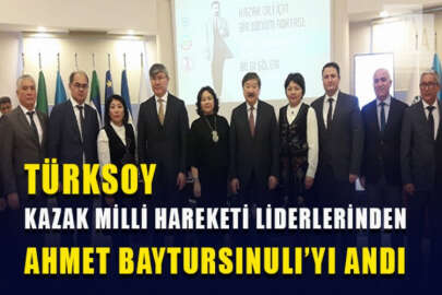 Kazak Dili için bir dönüm noktası: TÜRKSOY'da İsmail Gaspıralı’nın öğrencisi, Kazak milli hareketi liderlerinden Ahmet Baytursınulı anıldı