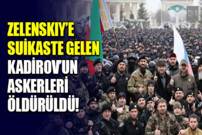 Ukrayna Milli Güvenlik ve Savunma Konseyi: Zelenskıy'e suikast planlayan Kadirov'un Çeçen taburları etkisiz hale getirildi
