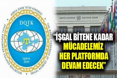 Dünya Kırım Tatar Kongresinden Türkiye'ye gelen sığınmacılarla ilgili önemli açıklama