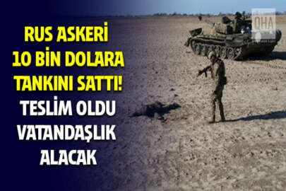 Rus askeri ödül karşılığı tankıyla beraber Ukrayna ordusuna teslim oldu