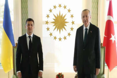 Cumhurbaşkanı Erdoğan, Ukraynalı mevkidaşı Zelenskıy ile görüştü