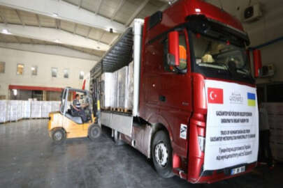 Gaziantep’ten kardeş şehir Harkiv’e yardım eli