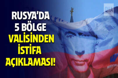 Rusya'da bir günde 5 bölge valisi görevini bırakacağını açıkladı!