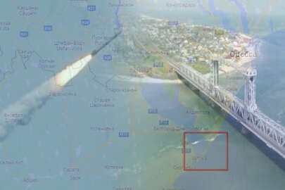 İşgalciler, Dinyester Halici üzerindeki köprüye beşinci kez seyir füzesi attı!