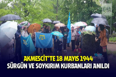 Akmescit'te Kırım Tatar Sürgünü kurbanları anıldı