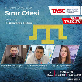 Prof. Dr. Sezai Özçelik'ten “Bir Umut Bir Gözyaşı: Kırım” konulu Twitter yayını