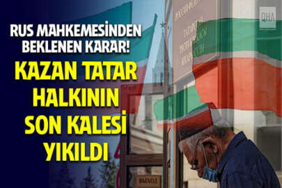 Kazan Tatar halkının son kalesi Tatar İctimai Merkezi, Rusya tarafından kapatıldı