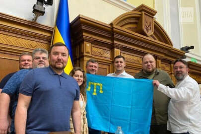 Ukrayna milletvekilleri, Kırım Tatar Bayrak Günü kampanyasına katıldı