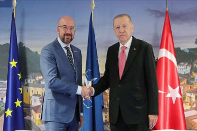 Cumhurbaşkanı Erdoğan, Madrid’de AB Konseyi Başkanı Michel ile görüştü