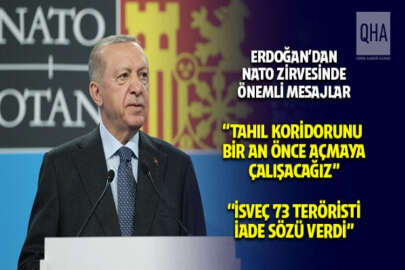 Cumhurbaşkanı Erdoğan: Tahıl koridorunu bir an önce açmaya çalışacağız