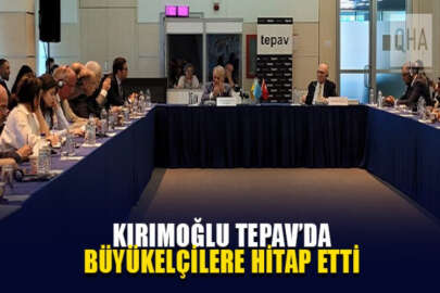 Kırımoğlu, TEPAV'da "Rusya’nın Ukrayna’ya Saldırısı ve Kırım Sorunu" başlıklı programda büyükelçilerle bir araya geldi