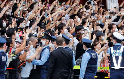 Suikaste uğrayan Japonya’nın eski Başbakanı Şinzo Abe için cenaze töreni düzenlendi