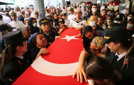 Şehit Piyade Uzman Çavuş Remzi Nişan son yolculuğuna uğurlandı