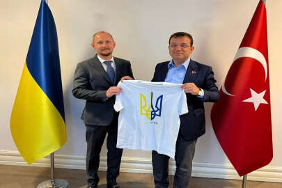 Ukrayna Başkonsolosu Nedilskıy, İBB Başkanı Ekrem İmamoğlu ile görüştü