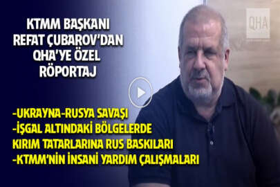 Kırım Tatar Milli Meclisi Başkanı Refat Çubarov: Savaş, Rus işgalindeki Kırım konusunu yeniden canlandırdı
