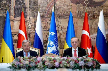 Cumhurbaşkanı Erdoğan, Çankaya Köşkü'nde büyükelçilerle bir araya geldi