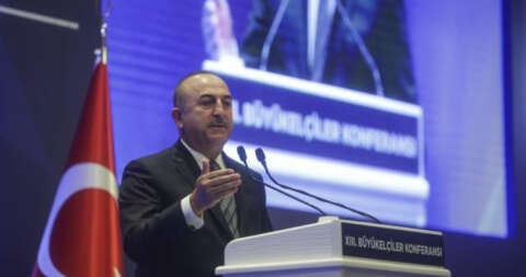 Bakan Çavuşoğlu, 13. Büyükelçiler Konferansı’nda konuştu: Türkiye, Ukrayna'daki savaşın adil bir barışla sona ermesini istiyor