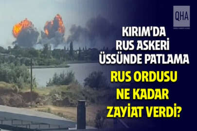 Kırım'da Rus askeri havalimanındaki patlama nedeniyle 62 çok katlı bina tahrip oldu