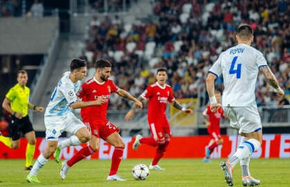 Dinamo Kıyiv Benfica’ya mağlup oldu