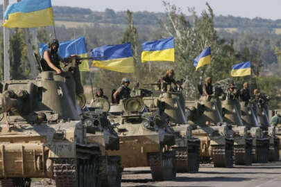 Ukrayna ordusu Donetsk'teki Yampil'e girdi