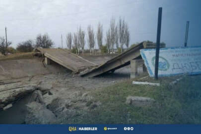 Rus işgalciler Herson'da birçok köprüyü havaya uçurdu