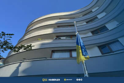 Ukrayna Ankara Büyükelçiliği Atatürk'ü andı