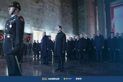 Gazi Mustafa Kemal Atatürk Anıtkabir'de devlet töreni ile anıldı