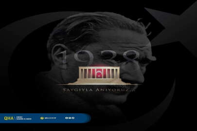 Mustafa Kemal Atatürk sevgi, saygı ve minnetle anılıyor