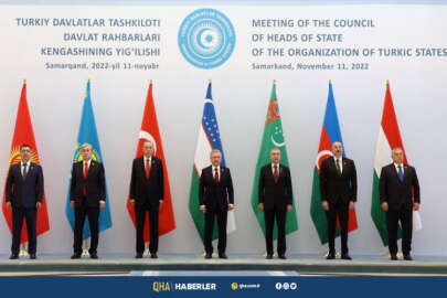 Türk Devletleri Teşkilatı Devlet Başkanları 9. Zirvesi Özbekistan'da başladı